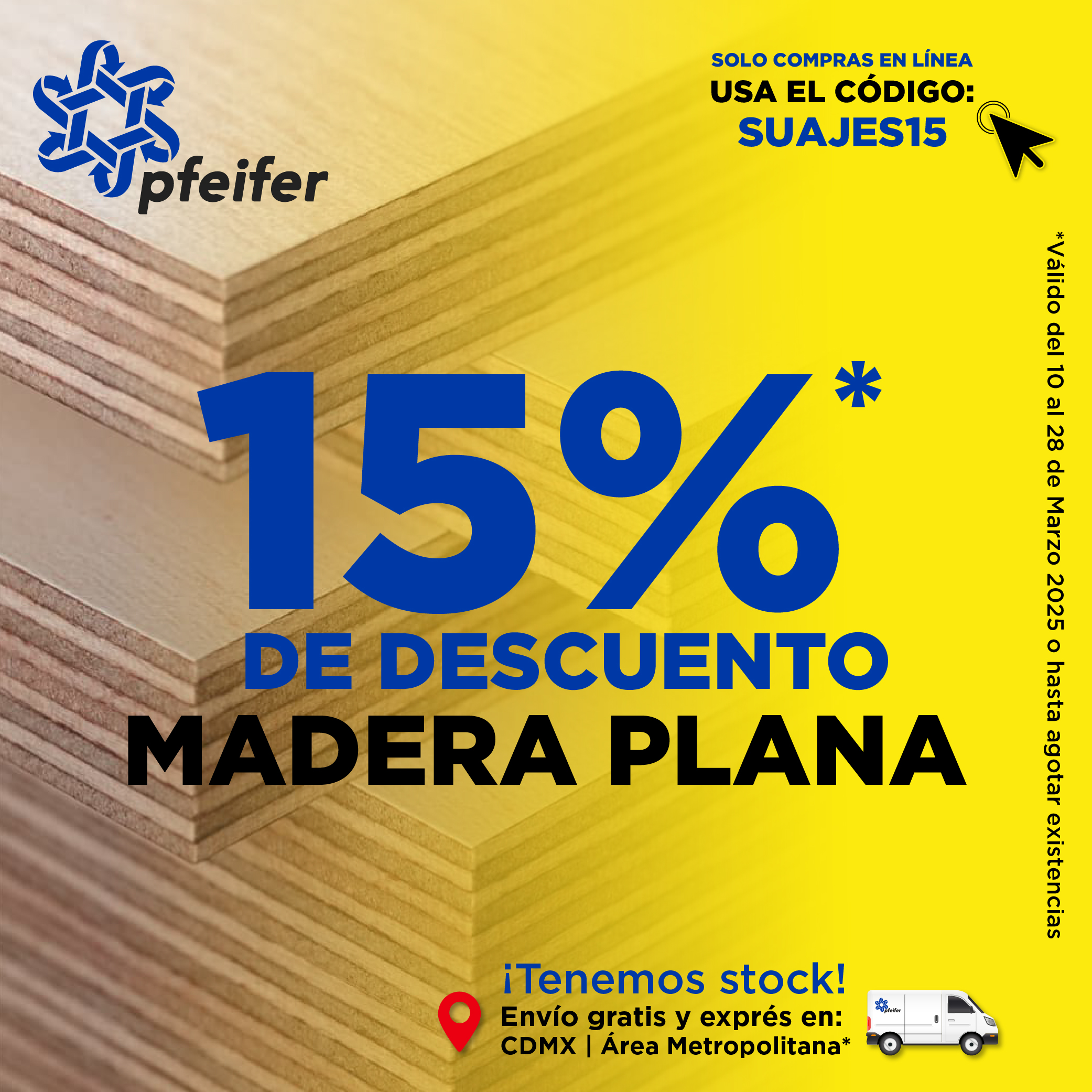 MADERAS PLANAS