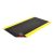 TAPETE ANTIFATIGA LAMINADO PLACA DIAMANTE CON ANTIDESLIZANTE NEGRO/AMARILLO 90X150CM ESPESOR 14MM NOTRAX 479 1001-0006-NT