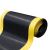 TAPETE ANTIFATIGA CON DISEÑO DIAMANTE NEGRO/AMARILLO ROLLO 3X60 FT ESPESOR 1/2