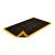 TAPETE ANTIRESBALO CON DRENAJE INDUSTRIAL NEGRO/AMARILLO 90X300CM ESPESOR 22MM 3 BORDES NOTRAX 549 1001-0014-NT