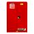 GABINETE PARA INFLAMABLES ROJO, ALMACENA 45 GALONES, PUERTA MANUAL 1003-0014-JU