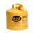 BIDON DE SEGURIDAD 5 GAL TIPO I COLOR AMARILLO TAPA AUTOCERRABLE JUSTRITE EAGLE UI50SY 1003-0022-JU
