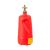 DISPENSADOR PLASTICO DE SOLVENTES 1 LITRO ROJO VALVULA DE LATON JUSTRITE 14010 1009-0006-JU