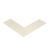 CINTA ESQUINA DE SEGURIDAD PARA PISO USO PESADO 15X15X5CM BLANCA PACK DE 100 MIGHTY LINE ANGLEW 1013-0013-MG