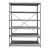 ESTANTERIA ESTANDARD DE ACERO TIPO CLIP 122X30X220CM 6 NIVELES ACERO CALIB 20 ENSAMBLADA TENNSCO QLINE 1021-0010-TE