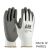 GUANTE ANTICORTE ANSI A2 BLANCO-GRIS RECUBIERTA POLIURETANO TALLA L-GRANDE PACK 12PARES G-TEK POLYKOR 16-D622 1026-0006L-PI