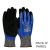 GUANTE ANTICORTE DOBLE CAPA ANSI A4 AZUL-NEGRO RECUBIERTA NITRILO TALLA L-GRANDE PACK 12PARES G-TEK POLYKOR 16-CUT229MS 1026-0007L-PI