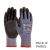GUANTE ANTICORTE SUPERIOR ANSI A3 AZUL-NEGRO RECUBIERTA NITRILO TALLA M-MEDIANA PACK 12PARES MAXICUT ULTRA 44-3745 1026-0009M-PI