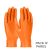 GUANTE SEMIDESECHABLE NITRILO INDUSTRIAL TEXTURIZADO NARANJA ESP 6MIL L-GRANDE CAJA 50UDS GRIPPAZ SKINS 67-256 1026-0015L-PI