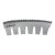 PLECA ROTATIVA CORTE CURVA 0.970 4 PT CB SERR 08T EUROCUT 50X90 NATIONAL STEEL RULE 2402-0328-NS