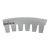 PLECA ROTATIVA CORTE CURVA 0.970 4 PT CB SERR 12T 53X90 NATIONAL STEEL RULE 2402-0331-NS