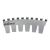 PLECA ROTATIVA COMBO CURVA 0.970/0.657 4PT CB SERR COMBO PERF 1/4X1/4 66X90 (ROLLO) NATIONAL STEEL RULE 2409-0038-NS