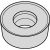 KMT1162243 KENNAMETAL RCGT1204M0HP K313 ANSI/ISO TURNING INSERT RC