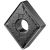 KMT4050062 KENNAMETAL CNMG120412FP KCU10 ANSI/ISO TURNING INSERT CN
