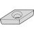 W2827601 WIDIA GCHW060202 CM1 GCCD SCREW ON INSERT