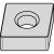 W2952527 WIDIA CNGA120408T02020 CW2015 NEGATIVE CERAMIC INSERT