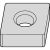 W4165471 WIDIA CNMA120408 TN20K NEGATIVE-LOCK PIN INSERT