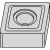 W4166435 WIDIA CNMG1204127N TN30P NEGATIVE-LOCK PIN I