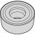 W4170481 WIDIA RCMT1204M0 WK20CT POSITIVE INSERT GEO STD