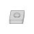 W4171868 WIDIA CNMA160612 WK20CT NEGATIVE INSERT GEO FLAT TOP