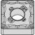 W4172425 WIDIA SNMG120412UM WM35CT NEGATIVE INSERT GEO UM