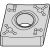 W5491016 WIDIA CNMM19061265 WP25CT NEGATIVE INSERT HEAVY DUTY