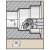 W5696075 WIDIA A40TDCLNR12KC04 WG Z1.7TOOLHOLDER D-STYLE CLAMPING