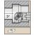 W5696263 WIDIA A32SDVUNR16KC04 WG ISO TOOLHOLDER D-STYLE CLAMPING