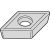 W6671913 WIDIA DCMT11T308 WK15CT POSITIVE INSERT GEO STD