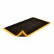 TAPETE ANTIRESBALO CON DRENAJE INDUSTRIAL NEGRO/AMARILLO 90X300CM ESPESOR 22MM 3 BORDES NOTRAX 549 1001-0014-NT