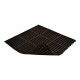 TAPETE ANTIRESBALO CON DRENAJE MODULAR NEGRO 91X91CM, ESPESOR 19MM NOTRAX 550S0033BL 1001-0028-NT