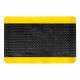TAPETE ANTIFATIGA LAMINADO PLACA DIAMANTE NEGRO/AMARILLO 90X150CM ESPESOR 25MM NOTRAX 510 1001-0030-NT