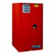 GABINETE PARA INFLAMABLES ROJO, ALMACENA 60 GALONES, PUERTA MANUAL 1003-0015-JU