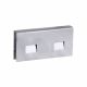 CONECTORES PARA TARIMAS ANTIDERRAME PERFIL BAJO 10X5 CM (PACK DE 2) 1005-0005-MA