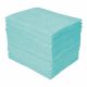 LAMINAS ABSORBENTES QUIMICOS FUERTES 15IN X 19IN, 100 UDS, ABSORBE 21 GAL 1008-0009-BR