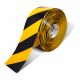 CINTA DE SEGURIDAD PARA PISO USO PESADO 10CM X 30M AMARILLO/NEGRA MIGHTY LINE 4RYCHV 1013-0025-MG
