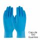 GUANTE DESECHABLE DE NITRILO INDUSTRIAL AGARRE TEXTURIZADO ESPESOR 4MIL TALLA L-GRANDE CAJA 100UDS AMBI-DEX AXLE 2910PF 1026-0005L-PI