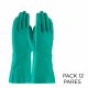 GUANTE NITRILO PARA QUIMICOS VERDE 15MIL XL-EXTRA GRANDE PACK 12PARES ASSURANCE 50-AS25GC 1026-0011XL-PI