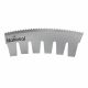 PLECA ROTATIVA CORTE CURVA 1.000 4 PT CB SERR 12T 7 ID (ROLLO) REVERSE CURVED DOBLADORA AUTOMATICA NATIONAL STEEL RULE 2402-0225R-NS