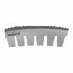 PLECA ROTATIVA CORTE CURVA 0.970 4 PT CB SERR 08T EUROCUT 50X90 NATIONAL STEEL RULE 2402-0328-NS