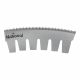 PLECA ROTATIVA CORTE CURVA 0.970 4 PT CB SERR 10T 66X45 NATIONAL STEEL RULE 2402-0330-NS