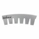 PLECA ROTATIVA SCORE CURVA 0.850 8 ON 4 PT ROUND TOP 37.5X90 REVERSE CURVED DOBLADORA AUTOMATICA NATIONAL STEEL RULE 2404-0172R-NS