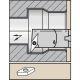 KMT1098278 KENNAMETAL A25TSVUBL16 S CLAMPING BORING BAR D25.0MM L300.0MM