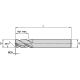 KMT6769614 KENNAMETAL H1TE4CH0600S010HAM KCPM15 ENDMILL HARVI I TE 4FL 6X6X10X54 BCH
