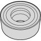 W4170752 WIDIA RCMT10T3M0 WP35CT POSITIVE INSERT GEO STD