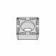 W5623460 WIDIA SCMT09T308MU WS10PT SCREW ON INSERT MEDIUM