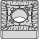 W5680173 WIDIA SNMG120416UR WS25PT NEGATIVE INSERT ROUGHING
