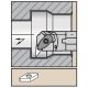 W5696263 WIDIA A32SDVUNR16KC04 WG ISO TOOLHOLDER D-STYLE CLAMPING