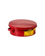 LATA PARA LIMPIEZA DE PIEZAS CON LIQUIDOS INFLAMABLES CAPACIDAD 0.5 GAL (2L), ROJA 1009-0001-JU