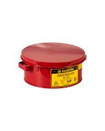 LATA PARA LIMPIEZA DE PIEZAS CON LIQUIDOS INFLAMABLES CAPACIDAD 1 GAL (4L), ROJA 1009-0003-JU